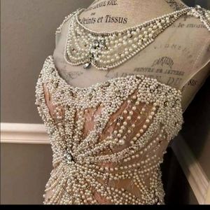 Pearl-Gem Wedding Dress